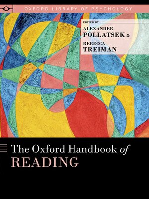cover image of The Oxford Handbook of Reading